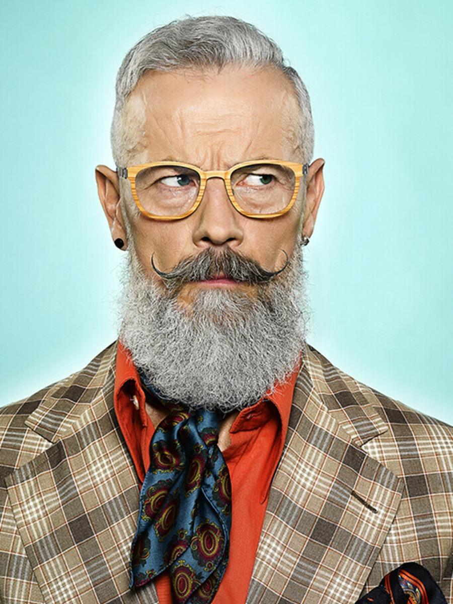 Portrait of Fernand, a model from the People Choice database